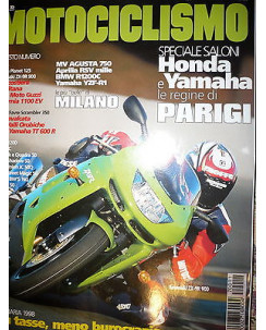 Motociclismo 2510 Nov '97: Kawasaki ZX-9R 900, Honda Shadow 50  FF07