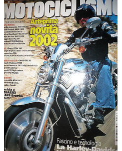 Motociclismo 2555 Ago 2001: Harley Davidson V-Rod 1130, Triumph Daytona 955iFF07
