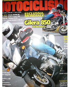 Motociclismo 2562 Mar 2002:Suzuki V-Strom 1000, Gilera 850, Honda Dylan 125 FF07