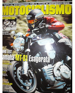Motociclismo 2595 Dic 2004:Yamaha MT-01, Honda CB125, Ducati Monster S2R 800FF07