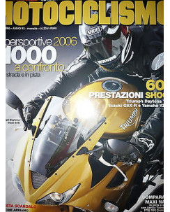 Motociclismo 2609 Feb 2006: Triumph Daytona Triple 675,KTM Super Duke 990  FF07