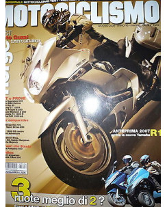 Motociclismo 2613 Giu 2006:Moto Guzzi Norge,Piaggio Mp3,Yamaha R1  FF07