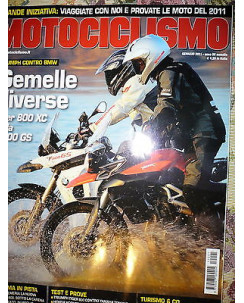 Motociclismo 2668 Gen 2011:Triumph Tiger 80 XC, BMW  800 GS, Yamaha TDM 900 FF07