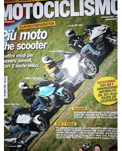 Motociclismo 2688 Sett 2012: Honda CBR1000RR,Aprilia SRV 850,Suzuki Gladius FF07