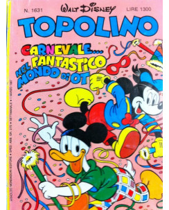 Topolino n.1631 ed.Walt Disney Mondadori