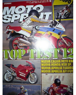 Moto Sprint  N.10  '91:Cagiva Mito Racing,Yamaha FJ 1200 A/ABS    FFF08