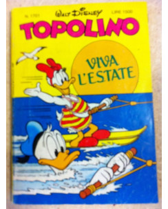 Topolino n.1701 ed.Walt Disney Mondadori