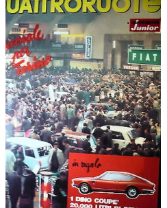 Quattroruote 143 nov '67, Salone Torino, Fiat Dino Coupè, Lancia Fulvia GT  FF05