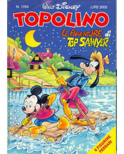 Topolino n.1784  Walt Disney Con allegato Poster ferrari