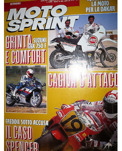 Moto Sprint  N.25  '89:Beta TR 34 Alp, Suzuki GSX 750 F    FF08