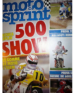 Moto Sprint  N.15  '87:Ducati 750 Laguna Seca, Suzuki DR 600S/DR 600 Djebel FF08