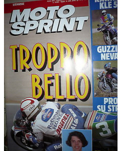 Moto Sprint  N.15  '91:Kawasaki KLE 500,Moto Guzzi 750 Nevada    FF08