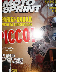 Moto Sprint  N.2  '89:Kawasaki VN 1500, KTM 600 LC4 Incas, Honda NSR 250  FF08