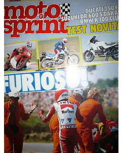 Moto Sprint  N.27  '86:Ducati 350 F3, BMW K 100 RS Club  FF08