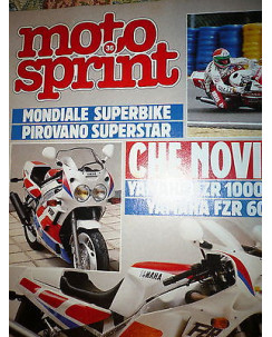 Moto Sprint  N.36  '88:Aprilia AF1 50,Moto Guzzi California III,Yamaha XT500FF08