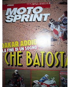 Moto Sprint  N.3  '91:Bimota Tesi, Kawasaki EL 250,Aprilia Climber 280   FFF08