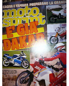 Moto Sprint  N.40  '88:Suzuki RGV 250 Gamma,Gilera 125XR-1,Cagiva Lucky Exp FF08