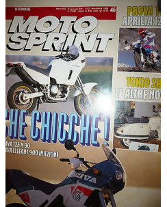Moto Sprint  N.46  '89:Kawasaki KX 125/250/500, Aprilia 125 RX Six Days   FF08
