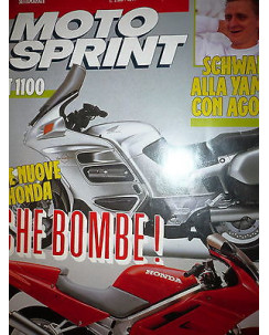 Moto Sprint  N.39  '89:Suzuki GSX-R 250 R e Bandit 400, Honda ST 1100  FF08