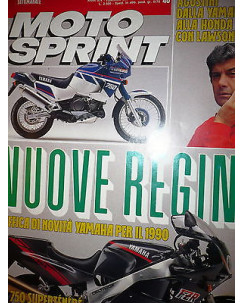 Moto Sprint  N.40  '89:Kawasaki Tengai, Yamaha FZR 1000 EX-UP   FF08