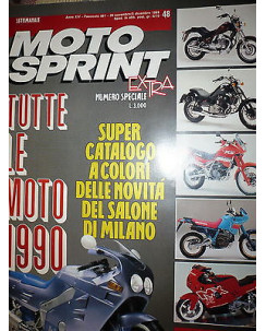 Moto Sprint  N.48  '89:Harley-Davidson XLH 1200 Sportster,Yamaha 125/250 WR FF08