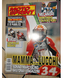 MOTO SPRINT N. 21 Maggio 1998 Anno XXIII Biaggi Melandri  