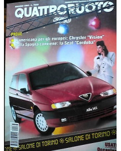 Quattroruote 463 mag '94, Chrysler Vision, Alfa Romeo 145,  FF07