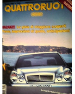 Quattroruote 475 mag '95, Mercedes E, Mazda 323F, Rover 618i,  FF07