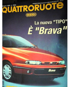 Quattroruote 476 giu '95, Fiat Brava, Alfa 146, Porsche 911 Turbo,  FF07