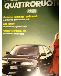 Quattroruote 494 dic '96, Alfa Romeo Giulietta, Fiat Panda, Nissan Primera FF08