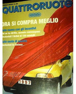Quattroruote 496 feb '97, Fiat Punto, Mini Cooper, Ferrari F310B,  * A *