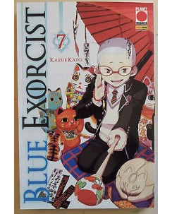 Blue Exorcist n. 7 di Kazue Kato - Prima Edizione Planet Manga