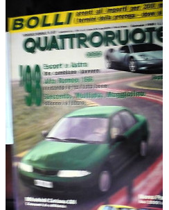 Quattroruote 507 gen '98 Alfa Romeo 166, Fiat 600, Multipla, Maggiolino  * A *