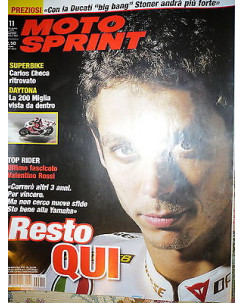 Moto Sprint N.11 2010: Aprilia RXV 450 Dakar,Honda CB 1100     FF06