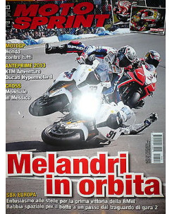 Moto Sprint N.20  2012:KTM Adventure 2013, Ducati Hypermotard   FF06