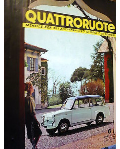 Quattroruote 54 giu '60, 500 Giardinetta, Renault Dauphine , Corvair FF05