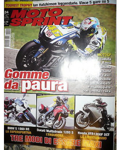 Moto Sprint N.24  2010:Honda VFR1200F DCT, BMW S 1000 RR    FF06