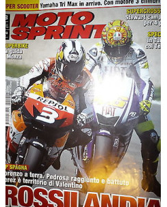 Moto Sprint N.18 2009:Yamaha XT 660 Z Tenerè,Piaggio Carnaby Cruiser 300  FF06