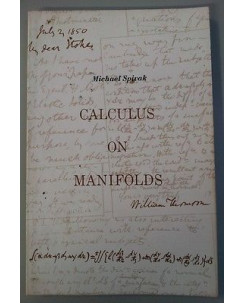 Michael Spivak: calculus on manifolds ed.1994 [RS] A37
