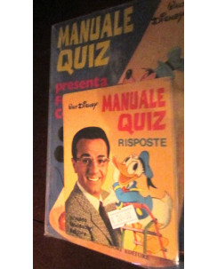 Manuale del Quiz con allegato cartonato VII ed. Disney ed.Mondadori