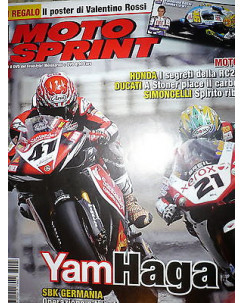 Moto Sprint N.25 2008:Honda CB 1000R, BMW G 450 X, Vespa 50 S    FF06