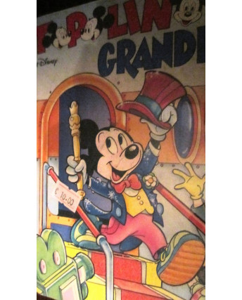 Topolino il Grande cartonato suppl.legginsieme 1990  I ed. Disney ed.Mondadori