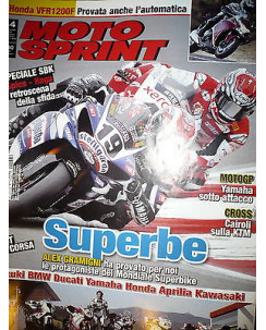 Moto Sprint N.44  2009:Honda VFR 1200F e VFR 1200F DCT,Ducati Hypermotard796FF06