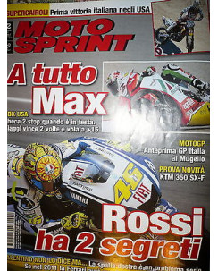 Moto Sprint N.22  2010:Kawasaki KX 450 F,Piaggio MP3 300 LT   FF06