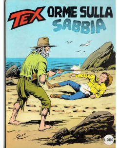 Tex 363 Prima Edizione - orme sulla sabbia - ed.Bonelli 