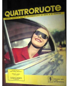 Quattroruote 9 set '57, Ford Consul Mark II, SPA, Volkswagen 1958,  FF05