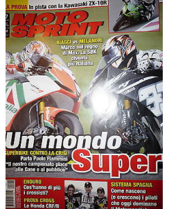Moto Sprint N.47  2010:Kawasaki ZX-10R, Honda CRF 250 R e CRF 450 R  FF06