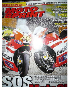 Moto Sprint N.48  2011:Yamaha YZF-R1,Benelli TNT 899 Century Touring  FF06