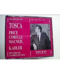Giacomo Puccini "Tosca" Dir. Kurt Adler -Myto Records- (X2CD) -9