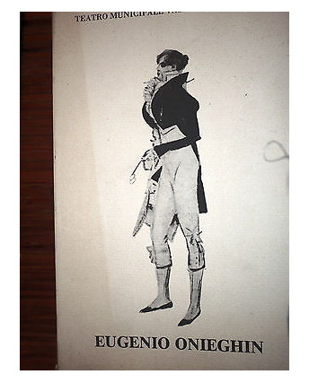 A. S. Pushkin: Eugenio Onieghin Ed. Teatro Municipale Valli-Reggio Emilia A29